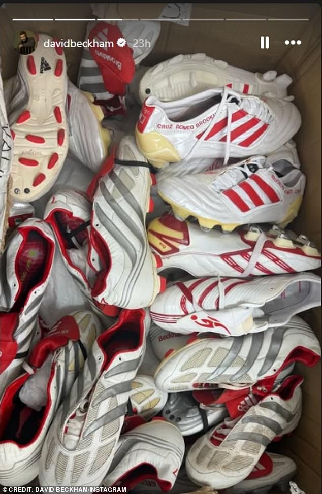 Chạnh lòng thay David Beckham: Đăng ảnh nhớ thương con trai giữa lúc cậu cả ngỗ nghịch phũ phàng xoá hình xăm tri ân bố - Ảnh 2.