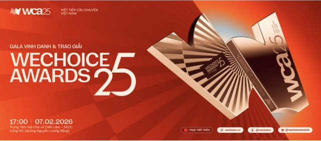 Đình Bắc đang cảm thấy hạnh phúc tại WeChoice Awards 2025 - Ảnh 2.