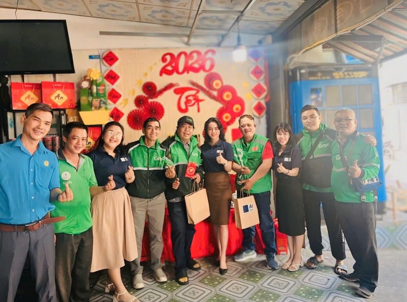 AIZEN Việt Nam đồng hành cùng Nghiệp đoàn Xe ôm Công nghệ Bình Tân - Ảnh 2.