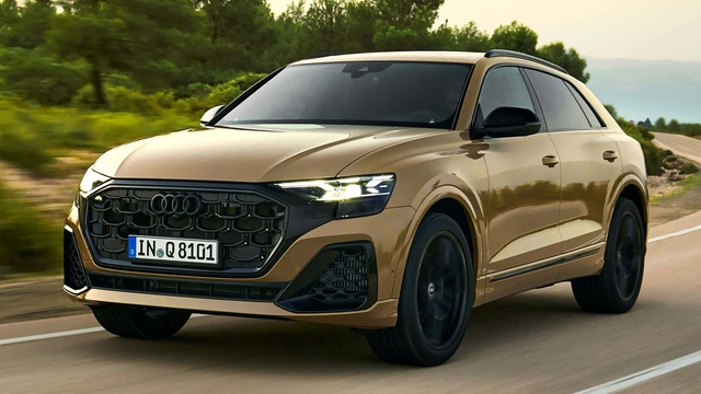 Audi Q8 2024 ra mắt: Hầm hố hơn, máy vẫn mạnh nhưng tiết kiệm xăng hơn nhờ một công nghệ - Ảnh 4.