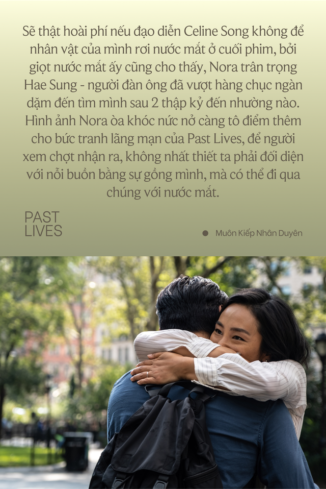Nora bật khóc nức nở trong cảnh cuối Past Lives: Chỉ là những “nếu như” muộn màng khó nói? - Ảnh 4. Nora bật khóc nức nở trong cảnh cuối Past Lives: Chỉ là những “nếu như” muộn màng khó nói? - Ảnh 4.