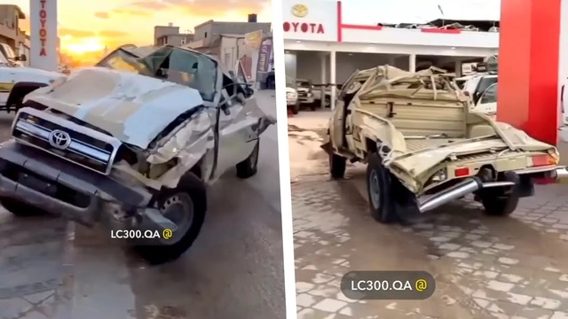 Toyota Land Cruiser thể hiện độ bền bỉ khó tin, lật vài vòng và nát bét vận hành bình thường - Ảnh 2. Toyota Land Cruiser thể hiện độ bền bỉ khó tin, lật vài vòng và nát bét vận hành bình thường - Ảnh 2.