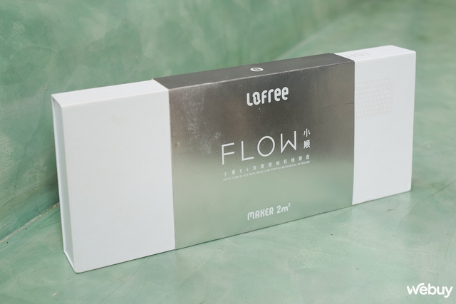 Trên tay bàn phím cơ Lofree Flow: Kiểu dáng mỏng có nhiều điểm nhấn, switch có nhựa POM - Ảnh 3.