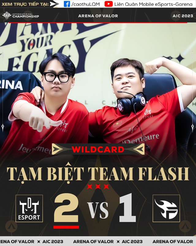 Xuân Bách "gánh còng lưng" nhưng Team Flash vẫn bị loại khỏi AIC 2023- Ảnh 3. Xuân Bách "gánh còng lưng" nhưng Team Flash vẫn bị loại khỏi AIC 2023- Ảnh 3.