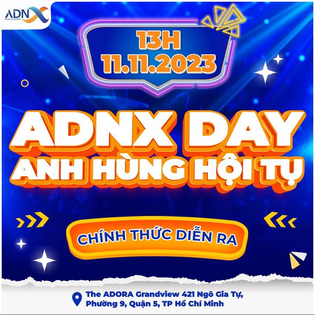 Ngày hội ADNX Day đã chính thức diễn ra tại The Adora Grand View Ngày hội ADNX Day đã chính thức diễn ra tại The Adora Grand View