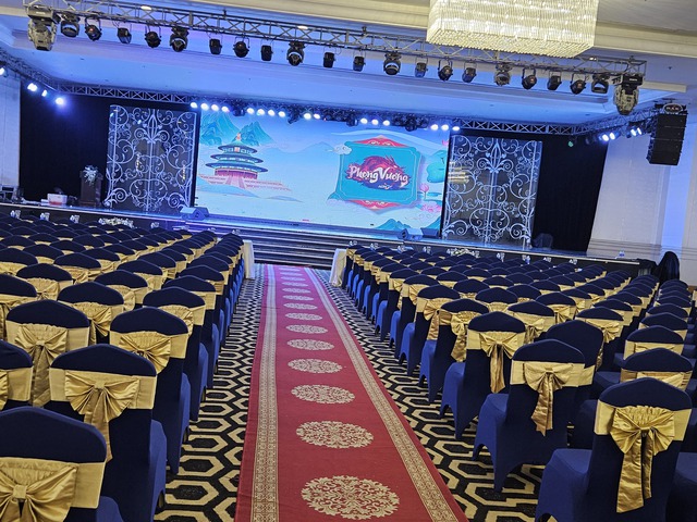 Không gian tiệc rộng lớn của The Adora Grand View phục vụ ngày hội ADNX Day Không gian tiệc rộng lớn của The Adora Grand View phục vụ ngày hội ADNX Day