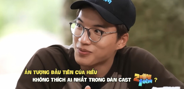 Bị hỏi ai khó ưa nhất dàn cast 2 ngày 1 đêm, HIEUTHUHAI trả lời thế nào mà được khen ăn đứt Negav?- Ảnh 1.