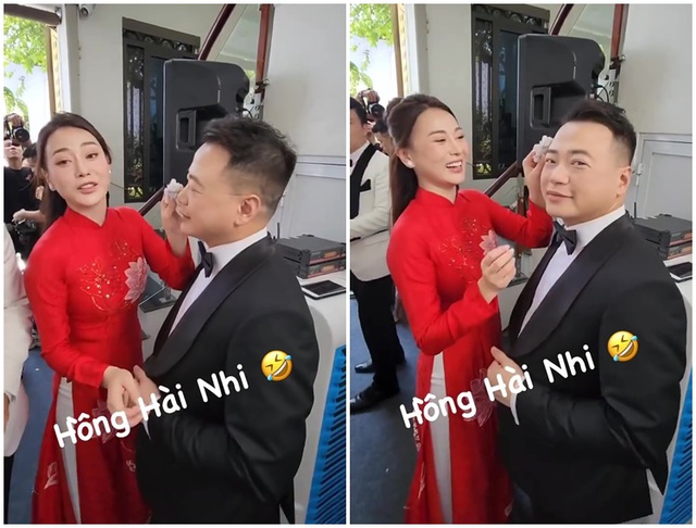 Shark Bình và Phương Oanh lọt ống kính "team qua đường" khi đi ăn cưới, lộ hành động ngọt ngào như hồi mới yêu- Ảnh 6.