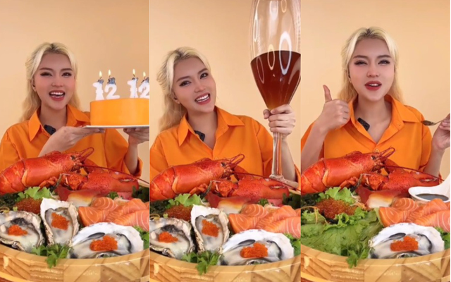 Dàn food reviewer đồng loạt "hóa cam" để chúc mừng "nhân vật" này thêm một tuổi- Ảnh 4.