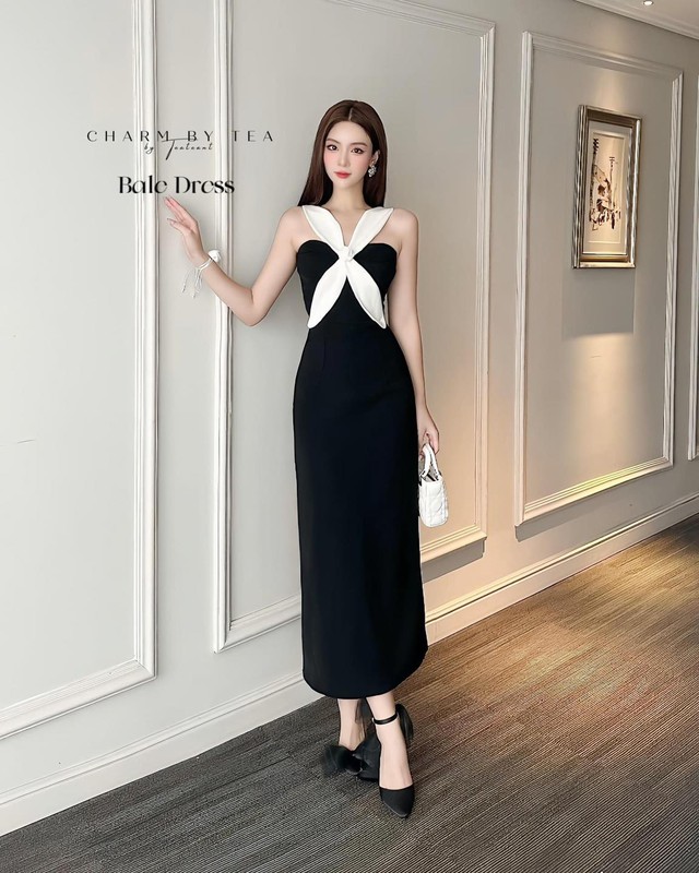 Những mẫu đầm đen sang chảnh, siêu tôn dáng dành cho mùa tiệc tùng cuối năm- Ảnh 9.