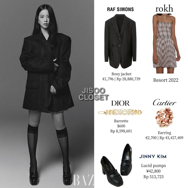 Dù có là "nàng thơ Dior" thì Jisoo vẫn dành tình cảm cho những đôi giày bình dân này, có mẫu siêu bèo chỉ 800k- Ảnh 1.