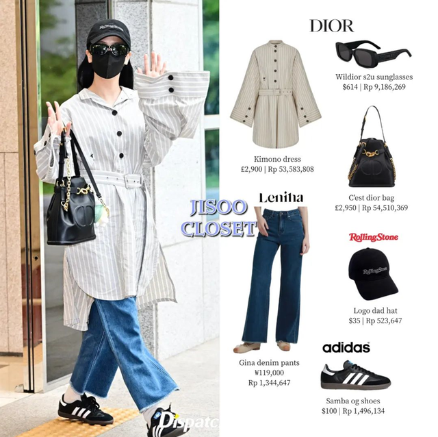 Dù có là "nàng thơ Dior" thì Jisoo vẫn dành tình cảm cho những đôi giày bình dân này, có mẫu siêu bèo chỉ 800k- Ảnh 7.
