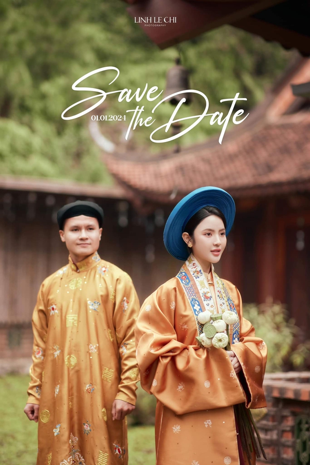 Lộ hình ảnh đầu tiên trong bộ ảnh cưới của Quang Hải và Chu Thanh Huyền- Ảnh 1.