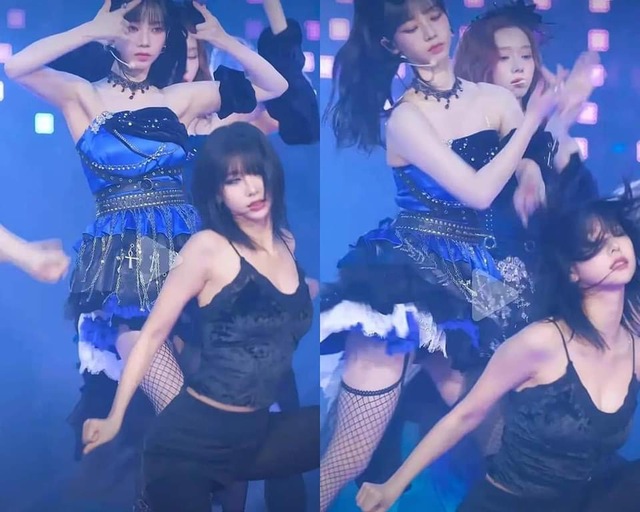 Nữ dancer "gây lú" vì khoảnh khắc như chị em ruột với Karina, nhan sắc ngoài đời ra sao?- Ảnh 1.
