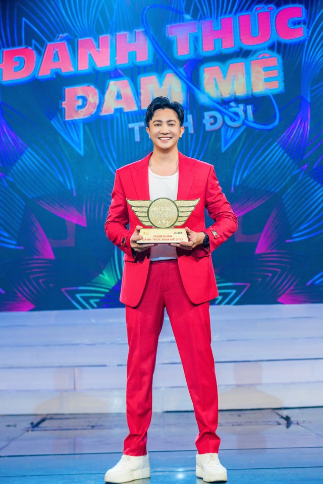 MC, diễn viên Lê Nguyên Bảo giành quán quân "Đánh thức đam mê 2023"- Ảnh 1.