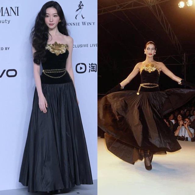 Hot girl Douyin gây thất vọng với nhan sắc thật tại event GQ, diện hẳn đồ Chanel nhưng trông không sang- Ảnh 1. Hot girl Douyin gây thất vọng với nhan sắc thật tại event GQ, diện hẳn đồ Chanel nhưng trông không sang- Ảnh 1.