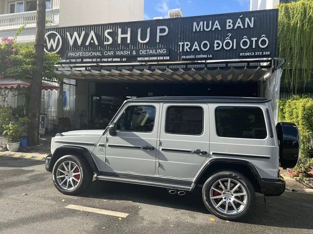 Mercedes-AMG G 63 của Cường Đô la rao hơn 9 tỷ đồng: Sở hữu màu sơn hiếm, nội thất không khác xe mới - Ảnh 1.