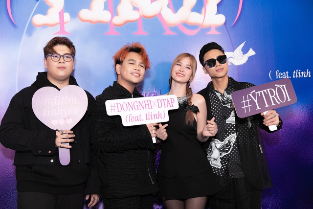Đông Nhi có phản ứng &quot;lạ&quot; khi thấy tên Bảo Thy hiện lên màn hình - 1 thành viên Uni5 vắng mặt tại họp báo  - Ảnh 7.