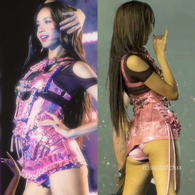 Lisa diện đồ hở bạo khiến Jisoo - Jennie cũng sốc, Rosé ngại tới nỗi “đánh yêu&quot; bạn thân  - Ảnh 10.