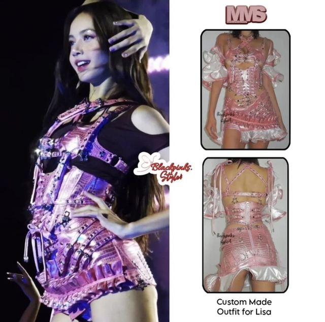 Lisa diện đồ hở bạo khiến Jisoo - Jennie cũng sốc, Rosé ngại tới nỗi “đánh yêu&quot; bạn thân  - Ảnh 11.