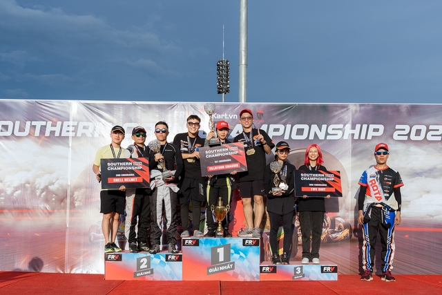 Giải đua Go-Kart đầu tiên tại Việt Nam áp dụng cách thi đấu như F1 - Ảnh 2.