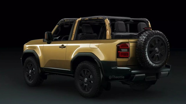 Phác họa bản mui trần off-road Toyota Land Cruiser Prado mới - Ảnh 2.