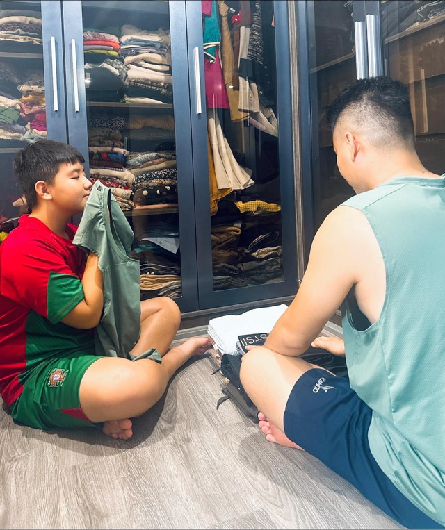 Ngoại hình phổng phao của con trai 11 tuổi nhà diễn viên Lê Phương: Sắp cao vượt bố mẹ, bất ngờ nhất là gương mặt - Ảnh 5.