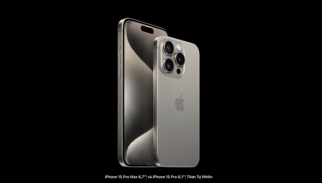 Ngắm trọn bộ 4 màu sắc titan đẹp tuyệt mỹ trên iPhone 15 Pro vừa ra mắt, cực kỳ sang chảnh! - Ảnh 7. Ngắm trọn bộ 4 màu sắc titan đẹp tuyệt mỹ trên iPhone 15 Pro vừa ra mắt, cực kỳ sang chảnh! - Ảnh 7.