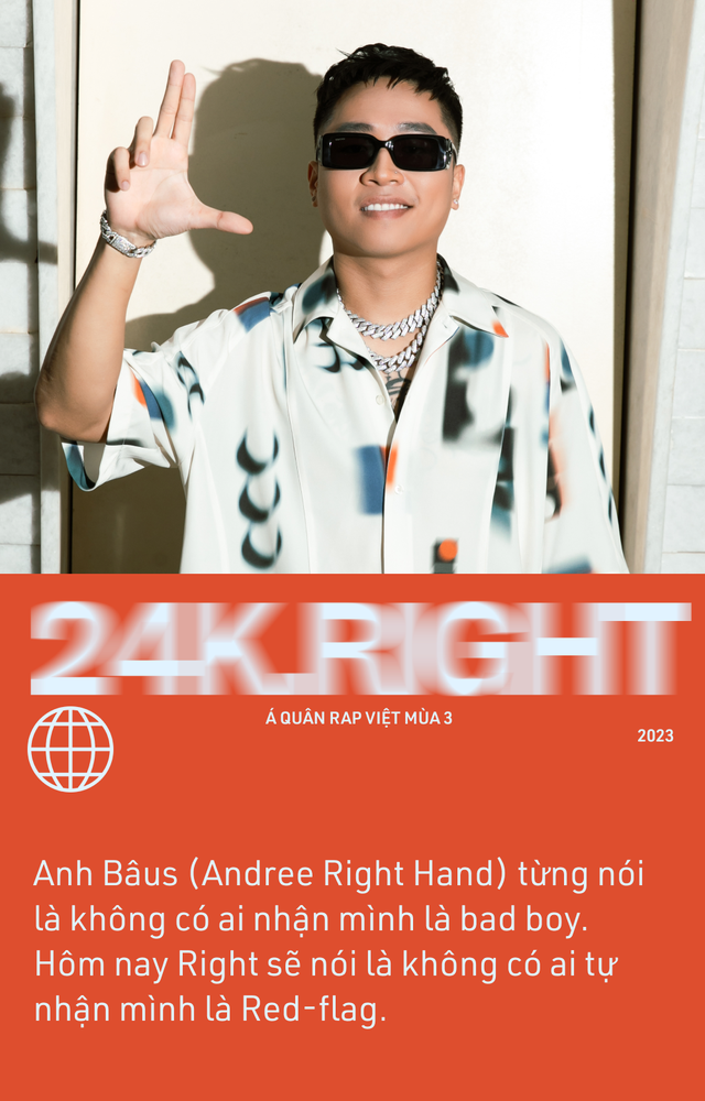 24k.Right: &quot;3 năm trước không mua nổi 1 cái bánh mì, 3 năm sau bị đồn mua giải Rap Việt, tôi xem là thành công&quot; - Ảnh 17.