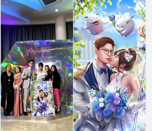 Mai Dora tung thiệp cưới đậm chất Liên Minh Huyền Thoại, ngạo nghễ "bản thiết kế" hoành tráng chưa từng có! - Ảnh 4. Mai Dora tung thiệp cưới đậm chất Liên Minh Huyền Thoại, ngạo nghễ "bản thiết kế" hoành tráng chưa từng có! - Ảnh 4.