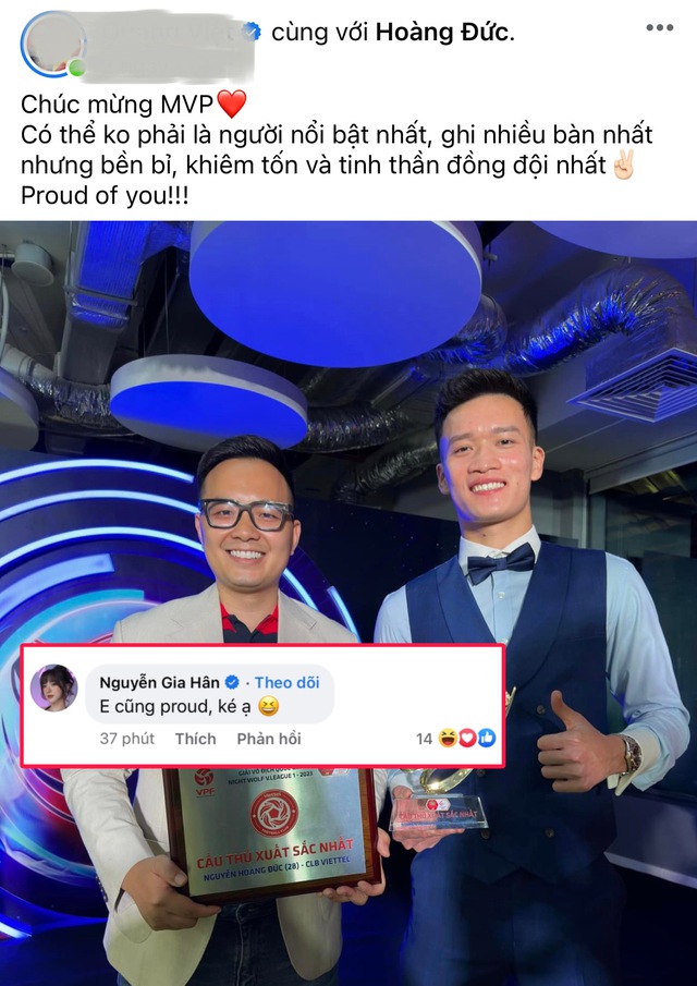 Lộ &quot;hint&quot; tiền vệ Hoàng Đức và bạn gái hotgirl gương vỡ lại lành - Ảnh 1.