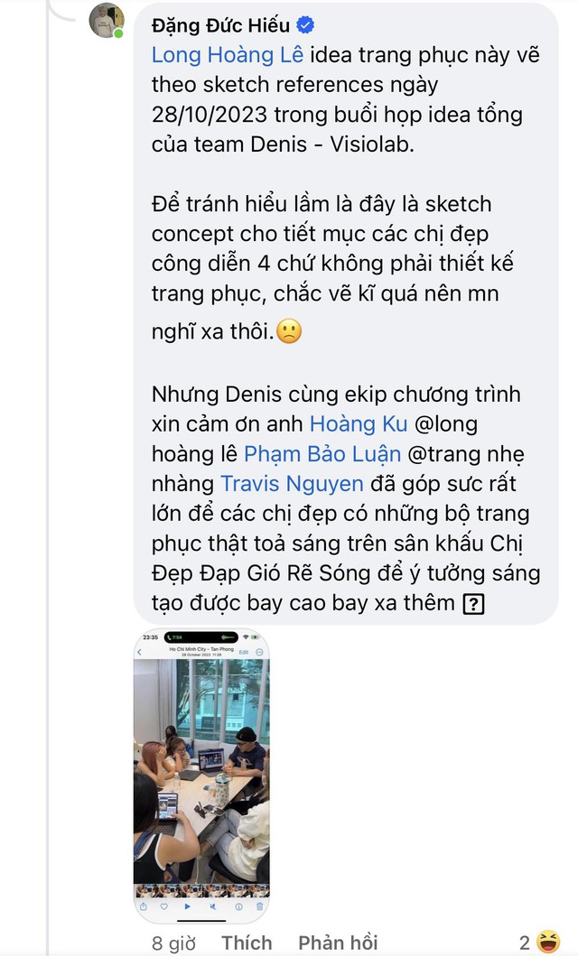 Bị stylist của dàn chị đẹp đồng loạt tố "nhận vơ", Denis Đặng nhanh chóng giải thích và có 1 động thái!- Ảnh 6.