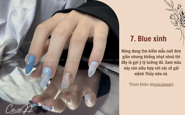 9 mẫu nail hot nhất tại các tiệm lúc này: Nàng diện Tết thì xinh sang "hết nước chấm"- Ảnh 7.