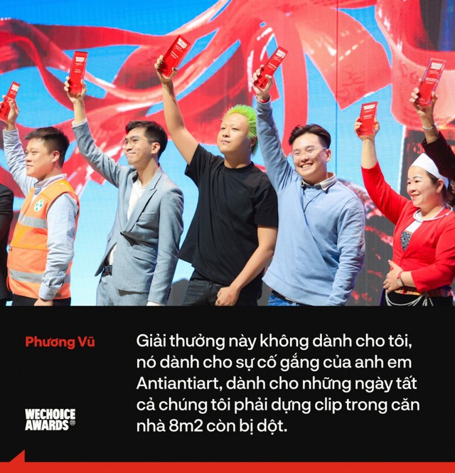 Giám đốc sáng tạo Phương Vũ khi được vinh danh tại WeChoice Awards: "Giải thưởng này không dành cho tôi". Lý do là gì?- Ảnh 3.