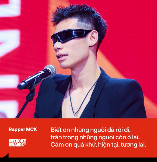 Bài phát biểu cảm ơn của MCK viral khắp MXH, cú ăn 5 lịch sử tại WeChoice Awards quá nhiều cảm xúc!- Ảnh 3.