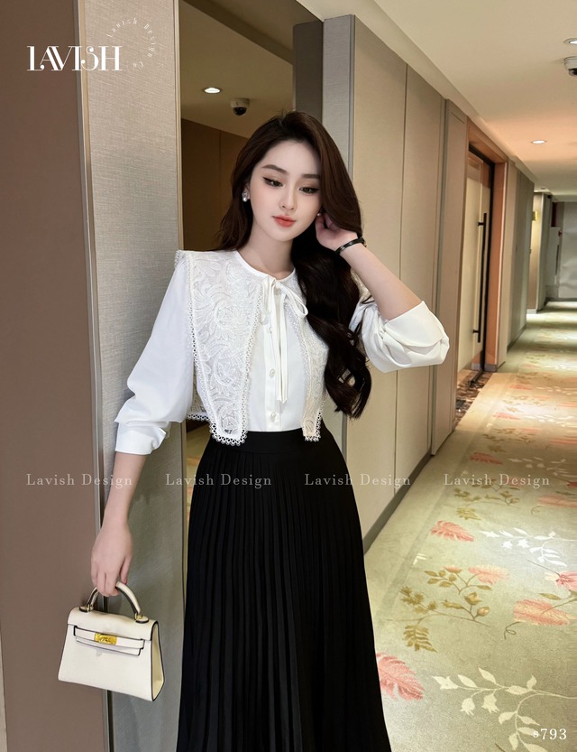 Mặc đẹp như nàng tổng tài Kim Yoo Jung với 10 mẫu áo blouse trắng siêu xinh diện Tết- Ảnh 15.