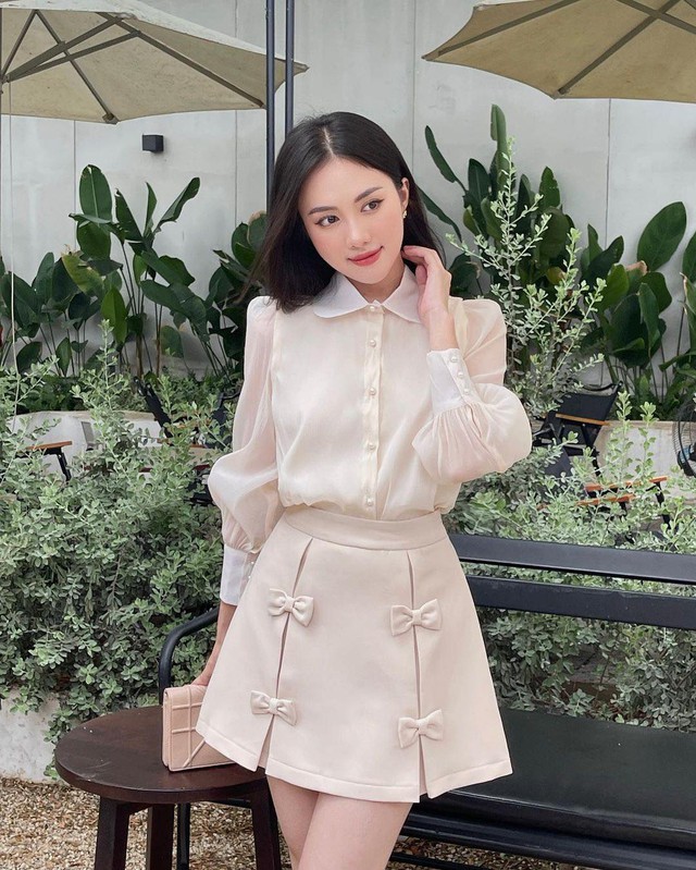 Mặc đẹp như nàng tổng tài Kim Yoo Jung với 10 mẫu áo blouse trắng siêu xinh diện Tết- Ảnh 14.
