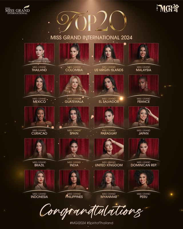 Chung kết Miss Grand International 2024: Vương miện danh giá thuộc về người đẹp Ấn Độ, Quế Anh dừng chân đáng tiếc- Ảnh 3.