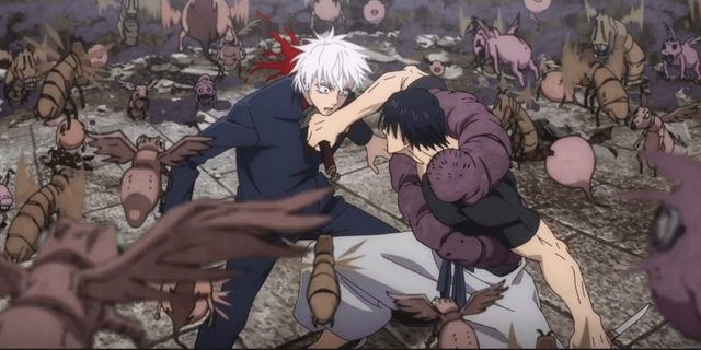 Một cảnh chiến đấu trong anime Jujutsu Kaisen phần 2 bị nhận xét "chất lượng giảm sút"- Ảnh 3.