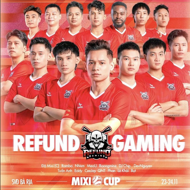Ngô Kiến Huy, Gin Tuấn Kiệt và "vũ trụ" streamer tham gia giải bóng đá của Độ Mixi- Ảnh 1.