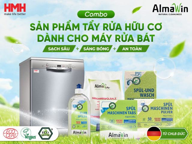 Chất làm sạch hữu cơ Almawin được khuyên dùng cho thiết bị nhà bếp để bảo vệ sức khỏe gia đình- Ảnh 2.