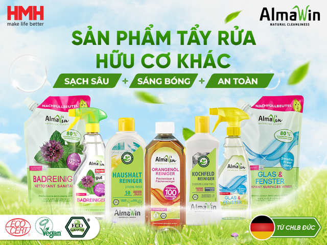 Chất làm sạch hữu cơ Almawin được khuyên dùng cho thiết bị nhà bếp để bảo vệ sức khỏe gia đình- Ảnh 4.