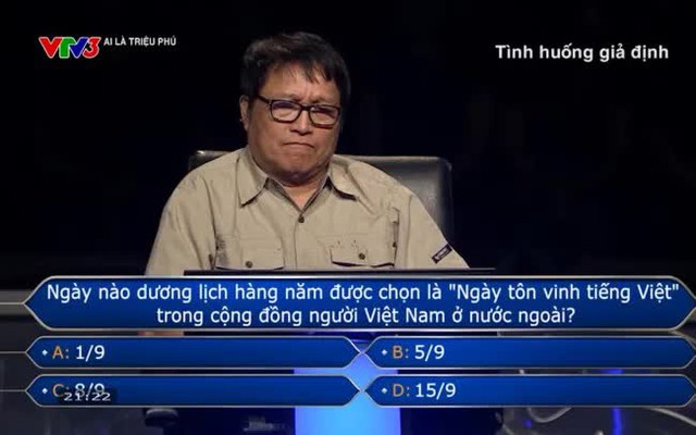Một thầy giáo được chương trình Ai là triệu phú "đặc cách" cho trả lời câu 15: Khó ra sao mà người chơi "xin hàng"?- Ảnh 1.