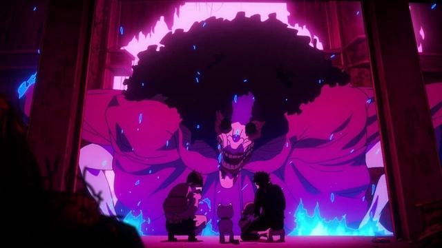 Yokai mặc váy đỏ trong anime Dandadan là ai?- Ảnh 2. Yokai mặc váy đỏ trong anime Dandadan là ai?- Ảnh 2.