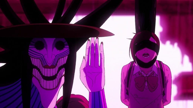 Yokai mặc váy đỏ trong anime Dandadan là ai?- Ảnh 1. Yokai mặc váy đỏ trong anime Dandadan là ai?- Ảnh 1.