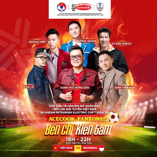 Cực hot: Vừa "vượt ngàn chông gai" trong đêm concert rực lửa, dàn anh tài tự hào lên Việt Trì cổ vũ tuyển Việt Nam- Ảnh 2.