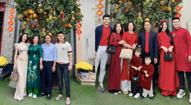 Tết của hội WAGs Việt: Hải My lúc áo dài, khi áo phao, Chu Thanh Huyền diện đồ 20 triệu mà "vẫn thấy tức"- Ảnh 4.