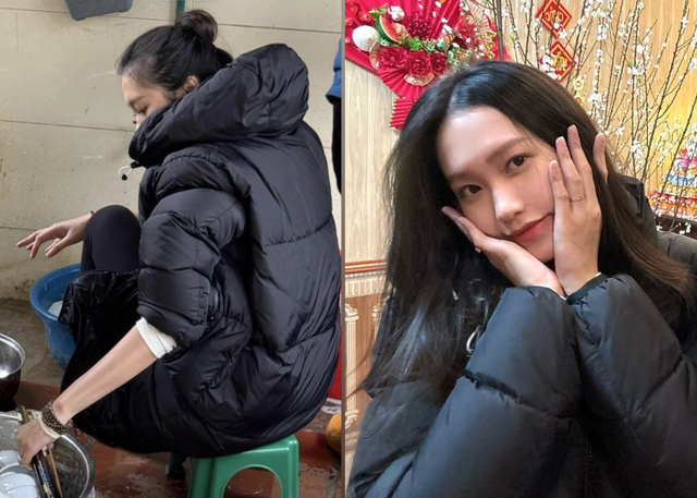 Tết của hội WAGs Việt: Hải My lúc áo dài, khi áo phao, Chu Thanh Huyền diện đồ 20 triệu mà "vẫn thấy tức"- Ảnh 3.