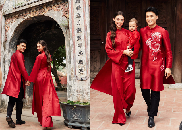 Tết của hội WAGs Việt: Hải My lúc áo dài, khi áo phao, Chu Thanh Huyền diện đồ 20 triệu mà "vẫn thấy tức"- Ảnh 6.