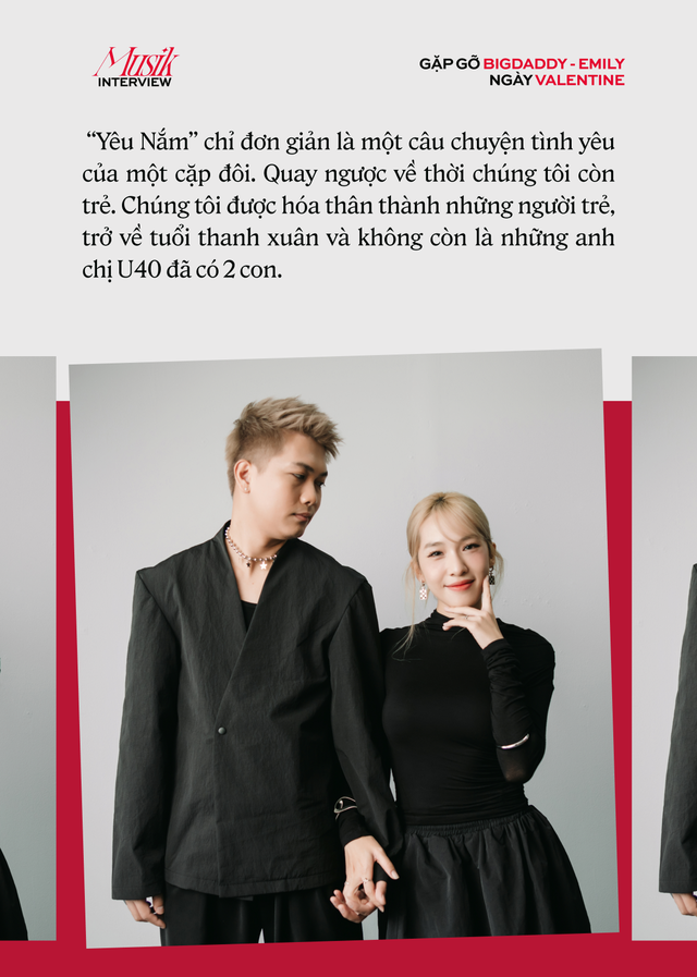 Gặp gỡ BigDaddy - Emily ngày Valentine: "Chúng tôi yêu nhau rất cổ truyền. Tôi không tặng quà cho Ly nữa mà tặng vàng!"- Ảnh 3.